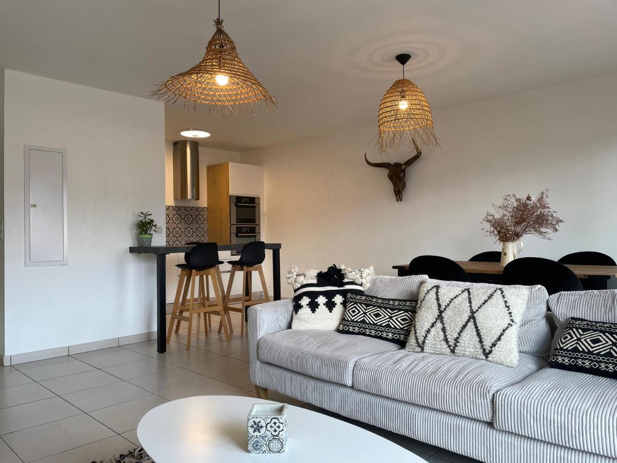 Appartement T3 Climatise,Balcon, Classe 3 Etoiles Le Boulou Exterior photo